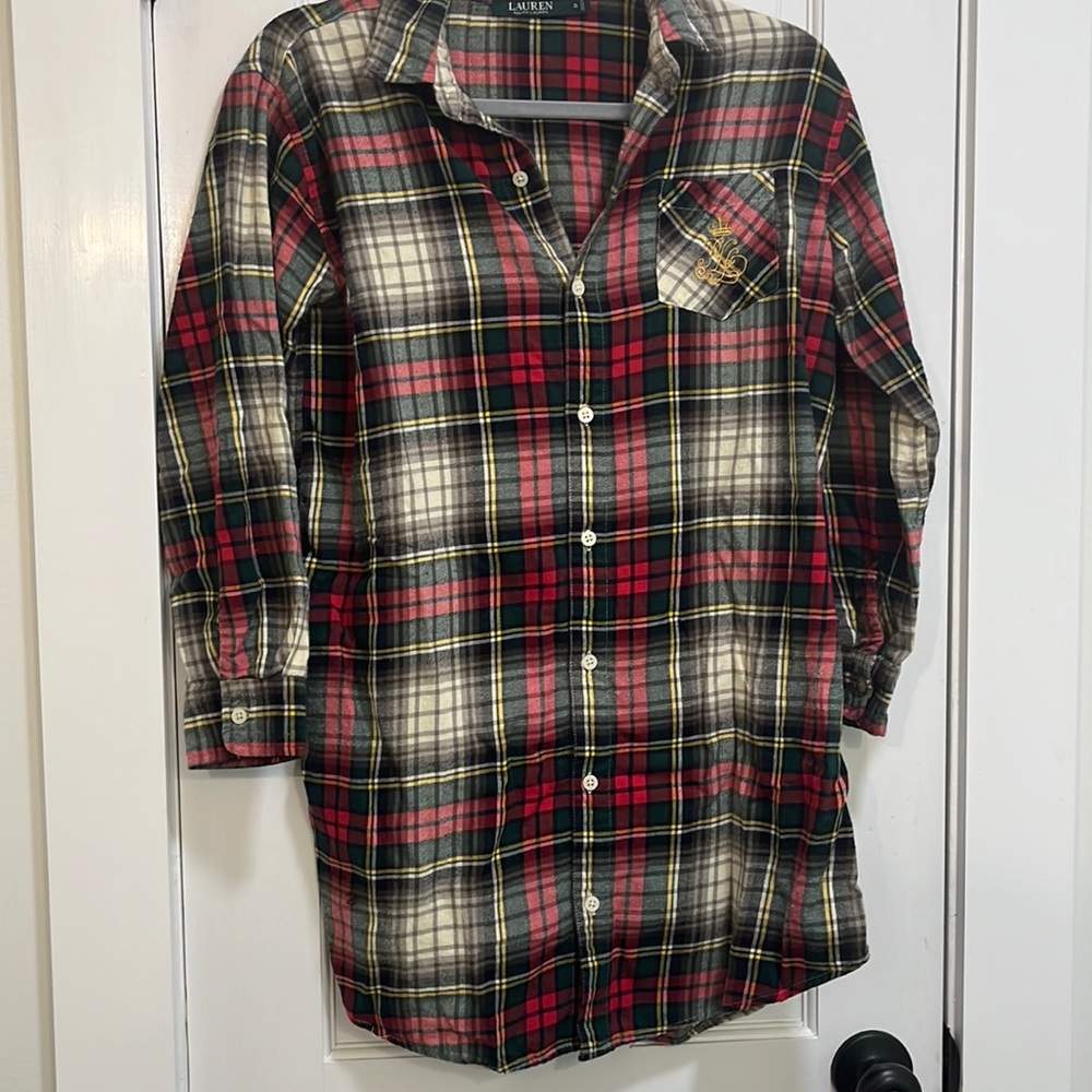 Ralph Lauren Plaid Nightgown